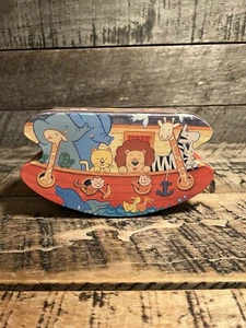 Kinder Blechdose Arche Noah Tier Form wie Boot " - Bild 1 von 10