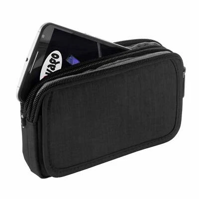 Quertasche Etui für ZTE Blade V7 Lite Tasche Case Hülle mit Reißverschlussfächer - Bild 1 von 4