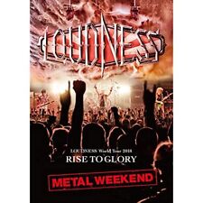 LOUDNESS WORLD TOUR 2018 RISE TO GLORY METAL WEEKEND JAPAN DVD + 2 CD