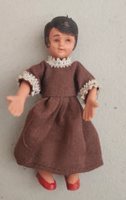 Casa de muñecas colonial MC Shackman de colección - muñeca niña Foto 1 de 2