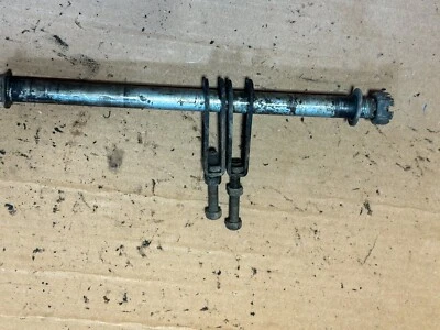 2000 SUZUKI MARAUDER VZ800 REAR AXLE CHAIN ADJUSTERS BOLT NUT - Image 1 of 3