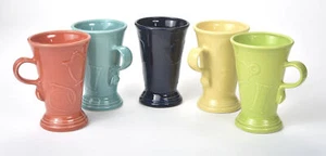 Fiesta, Fiestaware, Rare Discontinued 18oz Pedestal Latte Mug (Asst Color/Price) - Picture 1 of 9