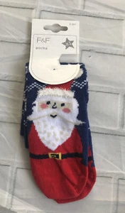 father christmas socks boys 6-8h #S - Picture 1 of 2
