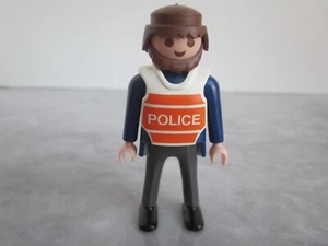 Playmobil Figure Police Officer Cop with Safety Vest - Rescue Emergency - Picture 1 of 4