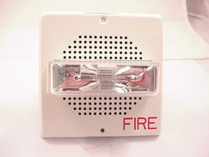 Siemens Alarm Horn Strobe 500-636018  105568  Ships Same Day of Purchase - Picture 1 of 4