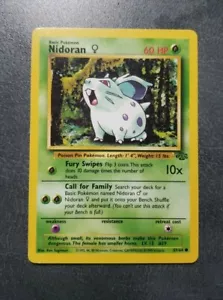 Pokemon VINTAGE - COMUNE - 57/64 - Nidoran - quasi nuovo/come nuovo - SPEDIZIONE GRATUITA - Foto 1 di 2