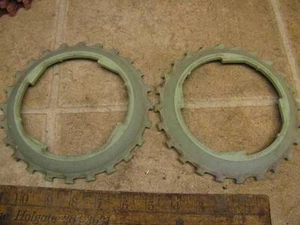 2 John Deere B7-24 Corn Planter Plates Lustran Plastic 494 694 24B 25b - Picture 1 of 2