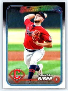 2024 Topps Series 2 Tanner Bibee FUTURE STARS Guardians #437 - Imagen 1 de 2