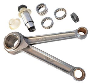 ZA CONNECTING ROD & STEP CRANK PIN SET Harley 1937 - 1948 UL ULH 74 80 SV Motors - Picture 1 of 4