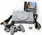 Original Sony Playstation 1 /ps1 Video Game Console Bundle-scph-5501-tested-nice