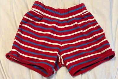 Hanna Andersson Striped Shorts Boys Size 130 8 - Image 1 of 2