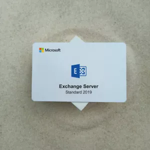 Microsoft Exchange Server 2019 STANDARD w 1000 CALs| PHYSICAL ITEM GMGF0F4MC - Picture 1 of 4