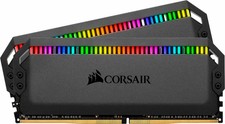 CORSAIR - DOMINATOR PLATINUM RGB 32GB (2x16GB) 3.2 GHz DDR4 C16 Desktop Memor...