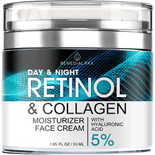 Retinol Cream for Face, anti Aging Face Moisturizer for Women & Men, Day & Night