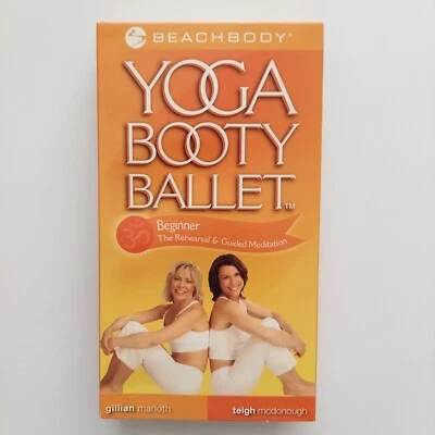 BEACHBODY YOGA BOOTY BALLET VHS Beginner Rehearsal and Guided Meditation 14 min. - Image 1 of 4