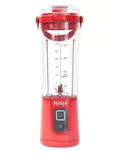 Ninja Blast 18oz Portable Blender with Flat Lid and Blade Cover-Pink Punch-NEW - Picture 1 of 12