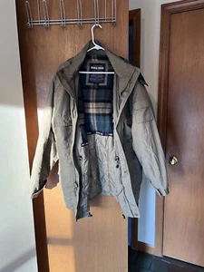 Moose Creek Lg Khaki Parka Heavy Winter Coat Mountain Cold Survival w/Hood - Picture 1 of 7