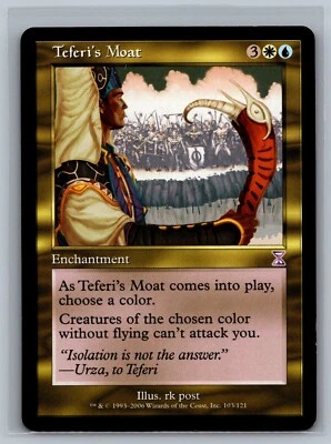 Magic The Gathering Time Spiral Timeshifted Teferi's Moat #103/121 MTG TCG CCG - Image 1 of 2