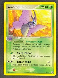 Pokémon Venomoth 49/112 RG FireRed & LeafGreen LP/NM - Picture 1 of 2