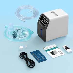 Concentratore Ossigeno Portatile 1-9 L/min Wilwish Certificato CE - Foto 1 di 7