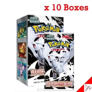 Carte Pokemon Écarlate et Violet Blanc Flare Booster Boîte SV11W 10Boîte Scellée -Coréenne - Photo 1/6