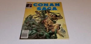 CONAN SAGA Marvel Comics Magazine #17 September 1988 - Picture 1 of 6