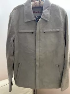 Robert Graham Echtleder 100% Schafswildleder bestickte Jacke Größe M - Bild 1 von 10