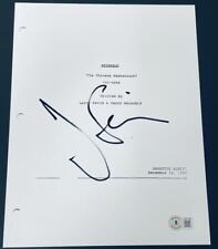 JERRY SEINFELD SIGNED AUTOGRAPH FULL EPISODE SCRIPT CHINESE RESTAURANT BECKETT