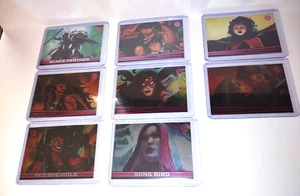 2011 Marvel Dangerous Divas Parallel Foil Lot Of 8 Cards. - Bild 1 von 4