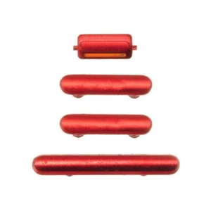 Cosmetic Button Set Power Volume Mute Toggle for Apple iPhone XR Red Repair Part - Picture 1 of 1