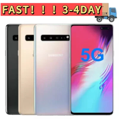 Smartphone Samsung Galaxy S10 G977B 5G 512GB Completamente Desbloqueado Android CAJA ABIERTA EE. UU. Foto 1 de 4