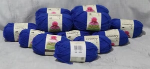 Cleckheaton Country 8ply 50g Blue 14 balls - Picture 1 of 2
