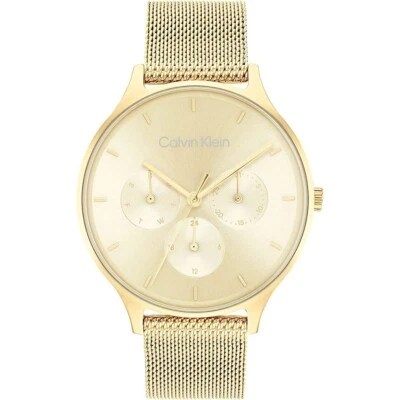 Calvin Klein women's Timeless Multifunction 25200103 yellow gold steel - Image 1 of 2