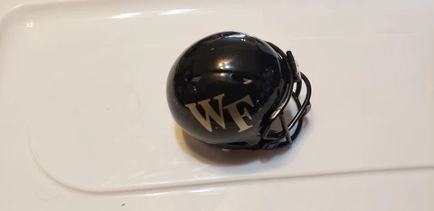 WAKE FOREST DEMON DEACONS ACC SPEED  #717 POCKET PRO HELMET RIDDELL FOOTBALL Cover