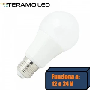 Lampadina Led 12v 24v E27 Luce Calda Naturale Fredda 3000k 4000k 6400k - Foto 1 di 4