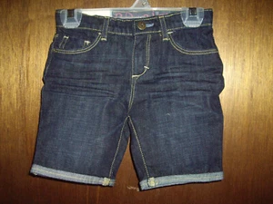 New Girls Size 5yrs Baby Gap Dark Denim Bermuda Shorts Adjustable Waist TWINS? - Picture 1 of 2