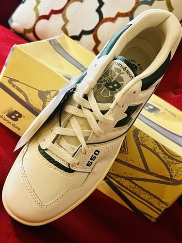 Taglia 12 New Balance Aimé Leon Dore x 550 Evergreen scatola danneggiata