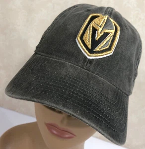 Las Vegas Knights Gray NHL Strapback Baseball Cap Hat - Picture 1 of 4