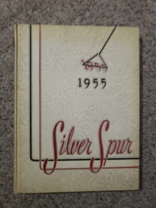 1955 W. B. RAY HIGH SCHOOL YEARBOOK CORPUS CHRISTI, TX SILVER SPUR BUTT BAXTER - Picture 1 of 1