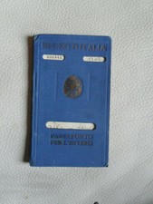 REGNO D'ITALIA PASSAPORTO 1933 CON MARCHE DA BOLLO E FOTO VENEZIA