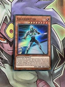 LED3-EN040 Galaxy Knight Super Rare 1st Edition NM Yugioh Card GERMAN - Picture 1 of 2