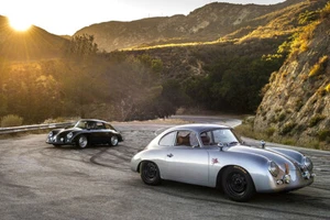 Classic Porsche 356 Custom:Metal Print-Gallery Canvas-FujiFilm Poster 36" x 24" - Picture 1 of 52