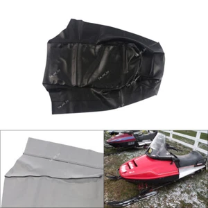 Black Seat Replacement Cover for Polaris Indy Lite Deluxe 340 440 775 1991-2002 - Picture 1 of 8