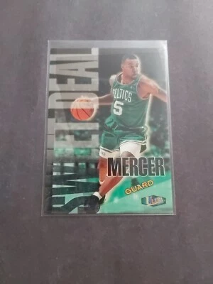 97-98 Fleer Ultra Ron Mercer Rookie Rc Sweet Deal Insert #3 Of 12sd Celtics - Image 1 of 2