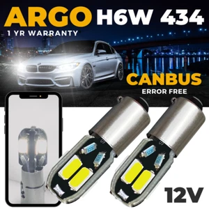 Fits Bmw 3 Series F30 F31 F34 Led Smd Xenon White Canbus Side Light Bulbs - Picture 1 of 12