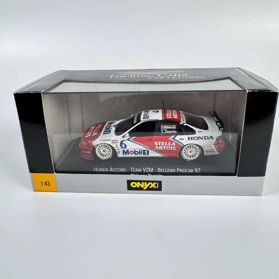 Onyx 1/43 XT045 Honda Accord tourer 1997 Belgian Procar Thierry Tassin boxed - Image 1 of 4