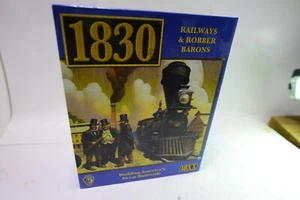 1830 Eisenbahnen und Räuberbarone, Mayfair Games gebraucht zurückgegeben in Schrumpfbox dmg - Bild 1 von 24