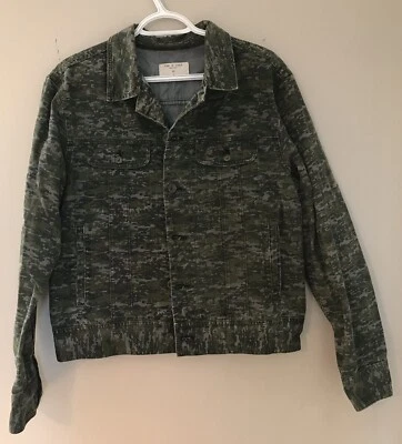 RAG & BONE Jean Camo Camouflage Jacket Size Medium 100% Cotton Made In USA - Image 1 of 4