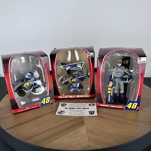 Jimmie Johnson #48 NASCAR Trevco 2004 Christmas Ornament Lot Lowes New NIB - Picture 1 of 20