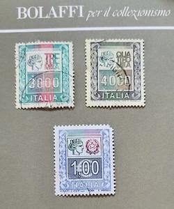 Francobolli Marche da Bollo Lire usati testina Rep.Italy - Foto 1 di 3